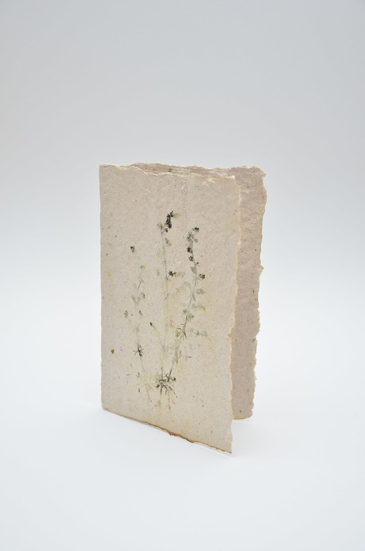 kartka okolicznościowa - papier czerpany Czerpane