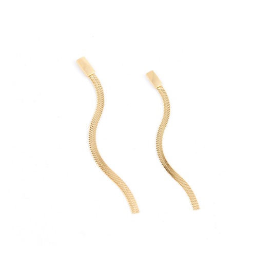 kolczyki - inne Kolczyki płaska Żmijka