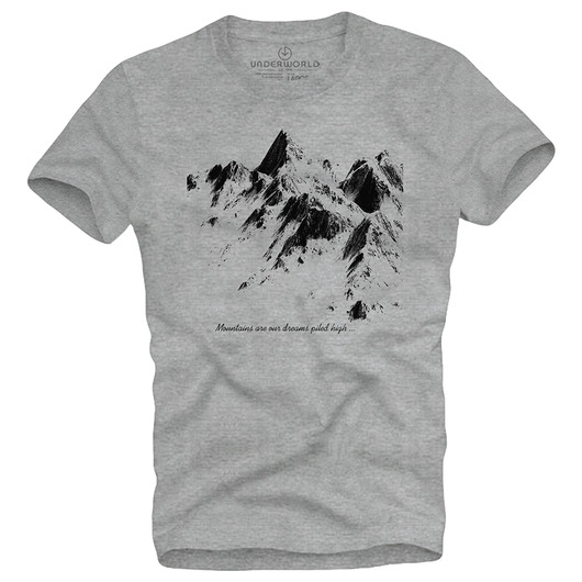 t-shirty męskie T-shirt męski UNDERWORLD Mountains