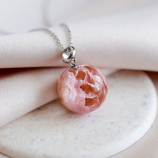 wisiory Wisiorek z różą