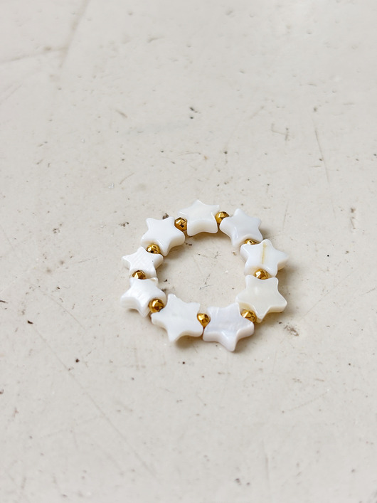 pierścionki elastyczne Pierścionek elastyczny gwiazdki