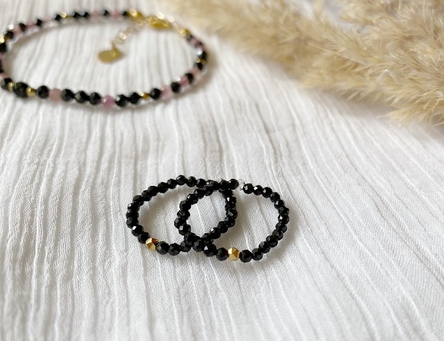 pierścionki elastyczne Pierścionek Turmalinowy