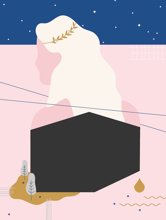 SAUDADE | PLAKAT 50 x 70 Pola Augustynowicz