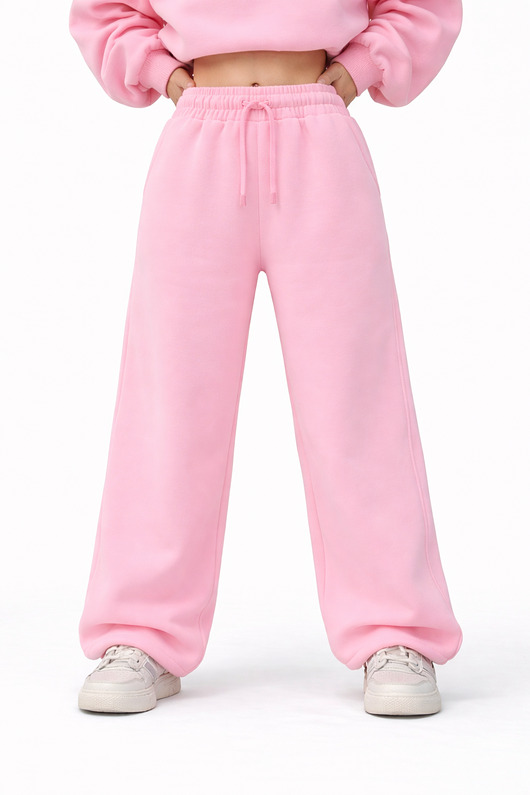 spodnie dresowe damskie Spodnie - 330 GSM   Pink