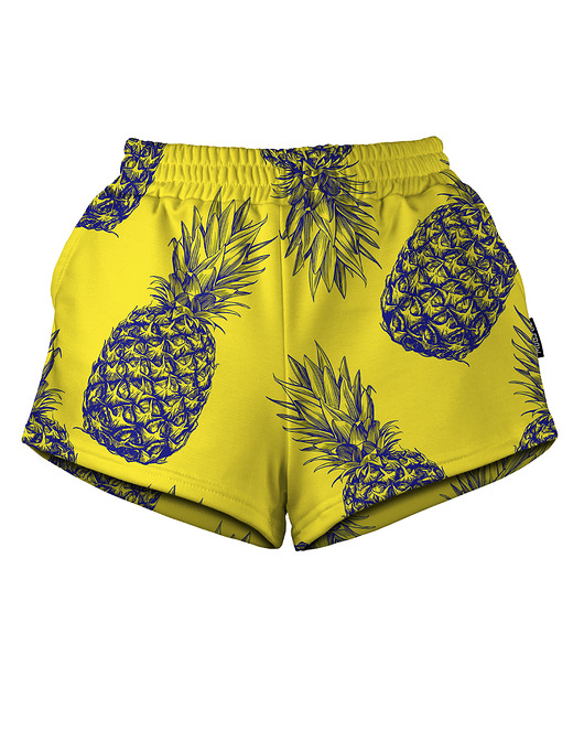 szorty damskie Shorty Spodenki Damskie DR.CROW Pineapples