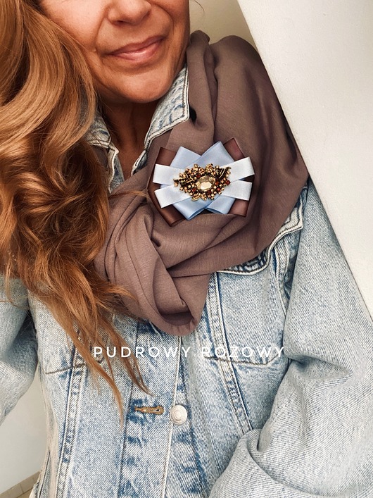 broszki Brosza z kryształem Szampańskim NEW