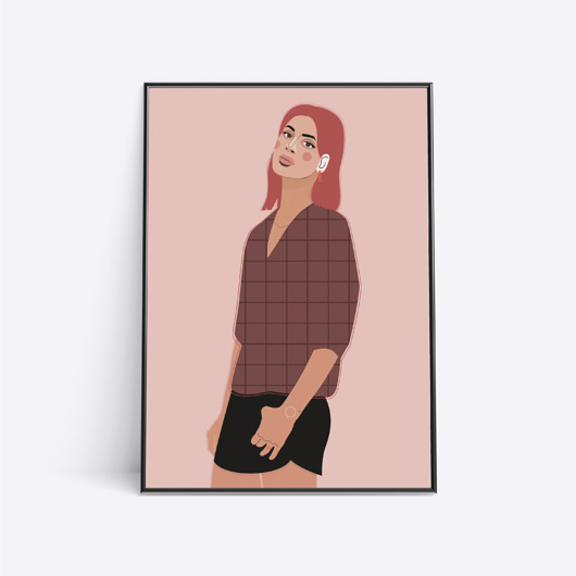 grafiki i ilustracje Black Skirt