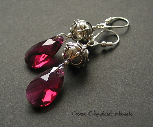 kryształ Swarovski ruby Gosia Chruściel-Waniek