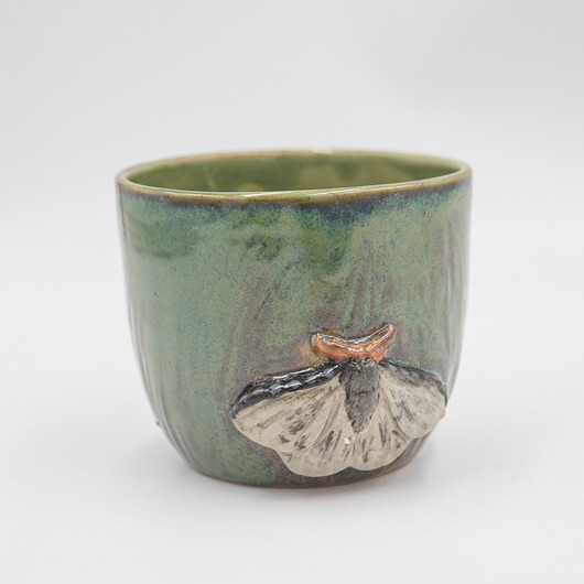 kubki Kubek bez ucha z ćmą