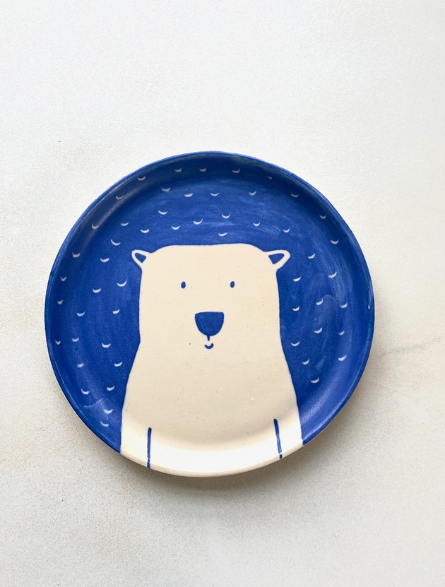 patery i talerze Talerzyk Miś