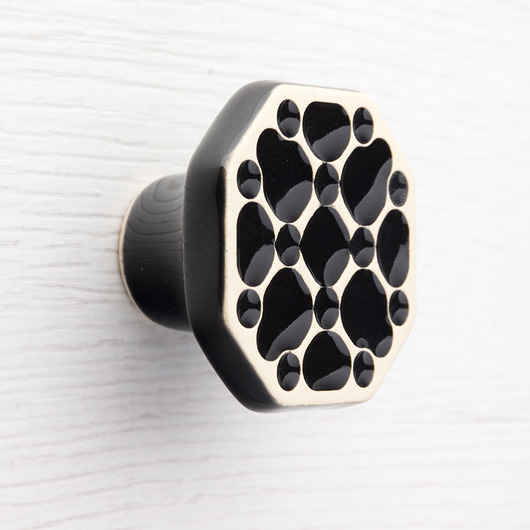 gałki do mebli Gałka do mebli, czarna, wz.11