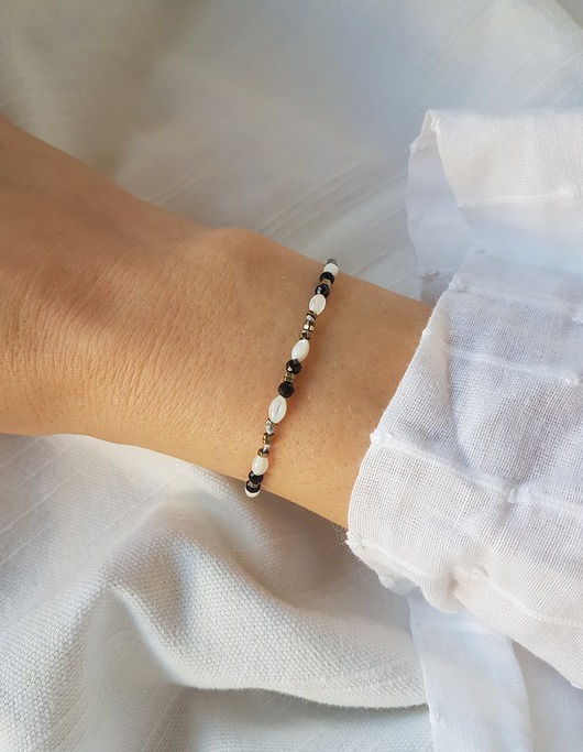 bransoletki z kamieni naturalnych Elegancja  - bransoletka z Turmalinem