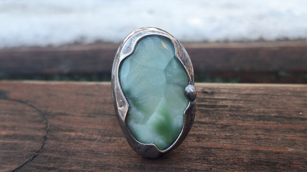 pierścionki - różne Hemimorfit - pierścionek regulowany