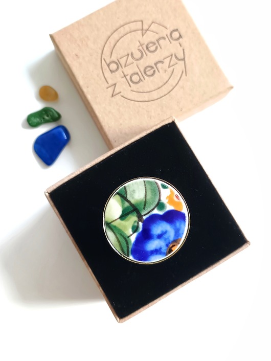 pierścionki - różne Pierścionek Bolesławiec