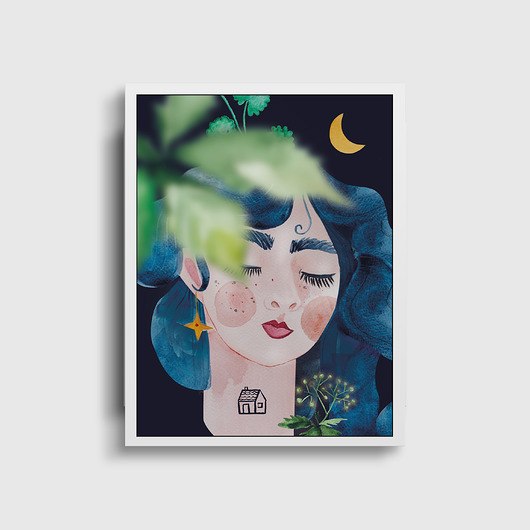 plakaty Plakat Sen 50x70 cm