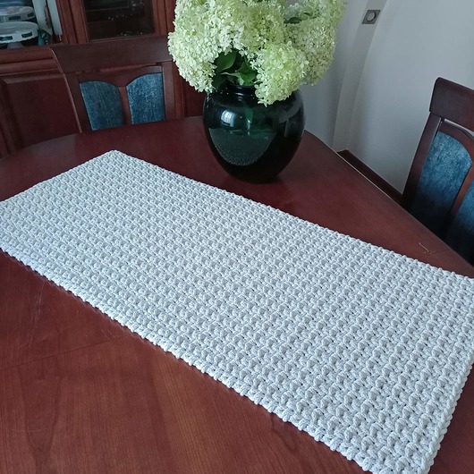 podkładki do kuchni Bieżnik prostokątny ze sznurka bawełnianego 50cmx100cm