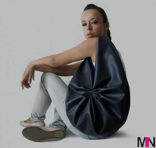 PUFF BAG - granat- 03  After Hours Design
