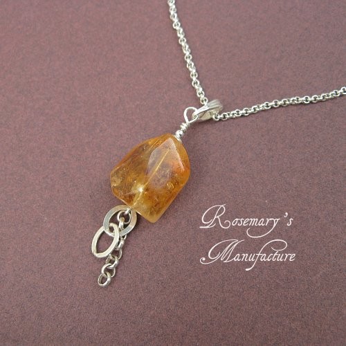 GEMSTONE COLELCTION - Cytryn na łancuchu by Matusevic