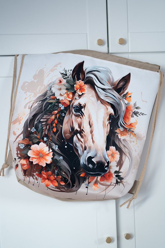 torebki, worki i plecaki dziecięce Plecak na Hobby Horse - biały
