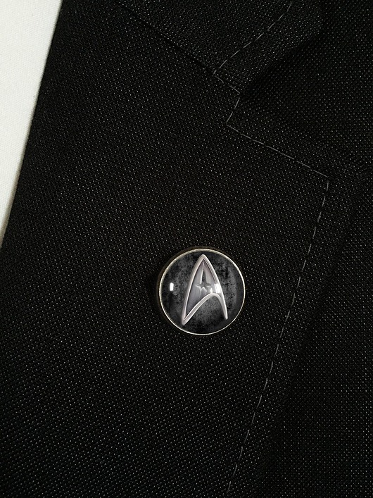 biżuteria męska Star trek - wpinka do marynarki - 0260