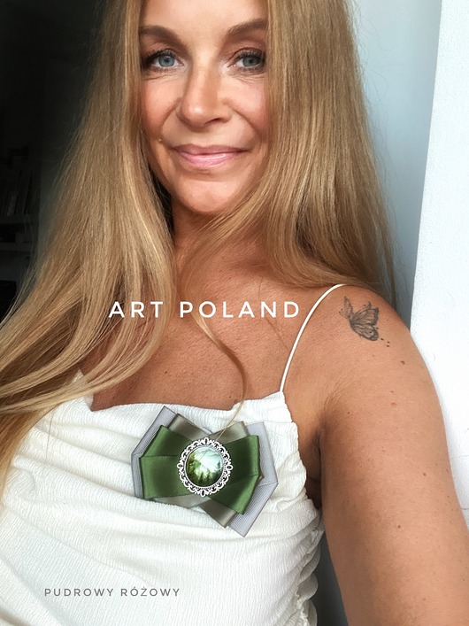 broszki Kolekcja ART Poland Brosza z grafiką Polskie Góry