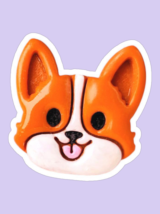 magnesy Magnes na lodówkę, pies corgi dekoracje do domu, akcesoria dla psiary