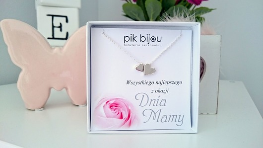 DZIEŃ MAMY! Symbol Miłości- dwa serca KaroBijouLine