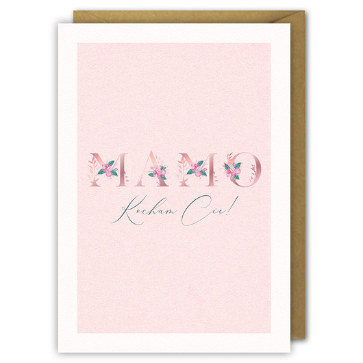 Dzień Mamy,Kocham Cię B6 PaperFlamingo