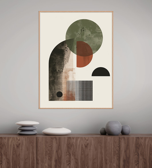 plakaty Geometria natury - Plakat, druk - Minimalizm, Boho, Loft #53