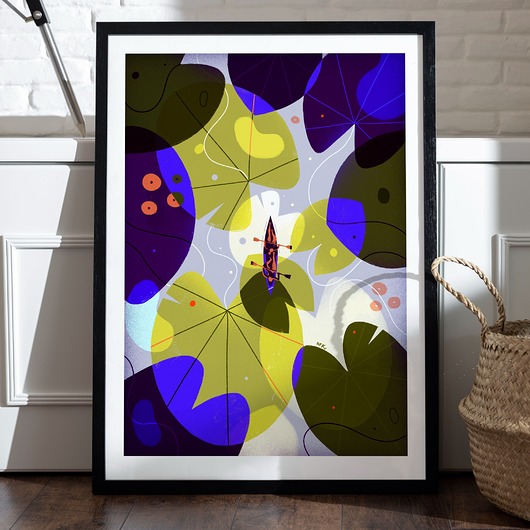 plakaty Plakat Water lilies