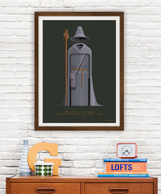 plakaty The Lord of the Rings - Gandalf - plakat 50x70 cm