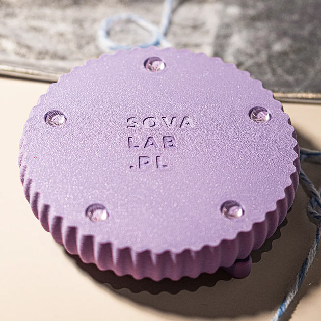 akcesoria różne Składany kołowrotek - stojak na włóczkę  Yarn spinner - LILAC