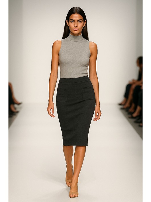 topy damskie Bluzka szara YY500100