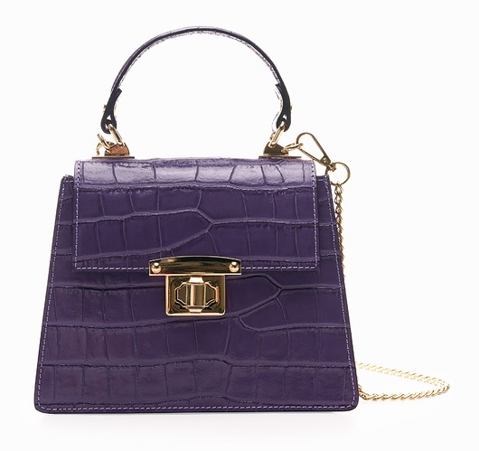 torby na ramię Torebka Skórzana - Kuferek (6691)