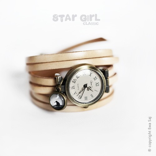 Star Girl - Kiwi - bransoletka zegarek Ewa Saj Fotografie