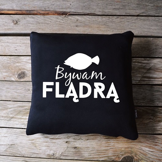 BYWAM FLĄDRĄ -poszewka dresówka ZAKLAD ze 3MIASTO