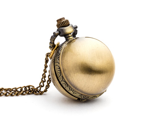 zegarki na łańcuszku KULECZKA I (GOLDEN)  - zegarek kwarcowy na łańcuszku
