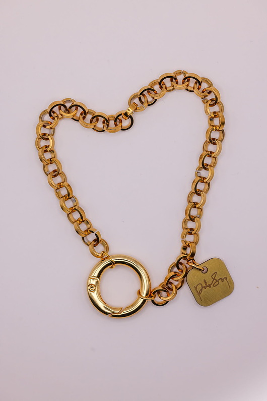 bransoletki - inne ROMEO bransoleta basic złota