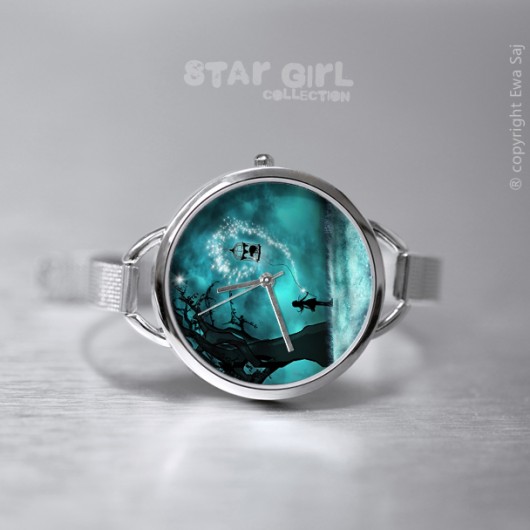 Star Girl i Kiwi - zegarek Ewa Saj Fotografie