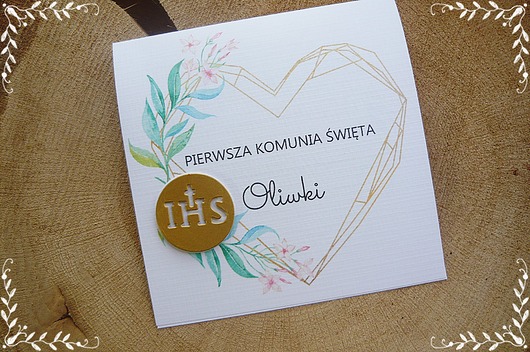 zaproszenia na chrzest, komunijne team LTD