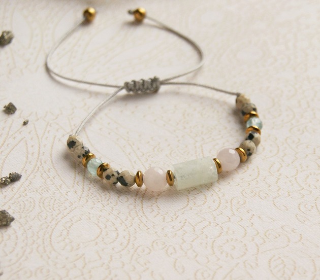 bransoletki z kamieni naturalnych WAGA - zodiac collection - NEW