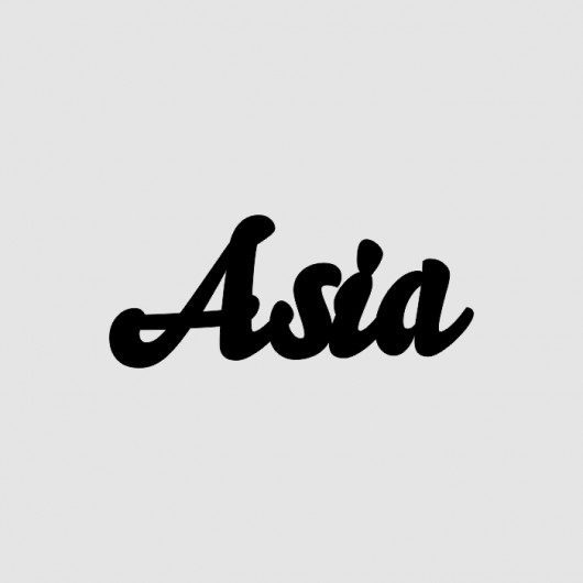 Napis Drewniany 3D ASIA LOVINA PRINTS
