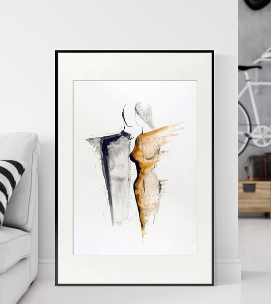 obrazy Obraz 50X70 cm wykonany ręcznie
