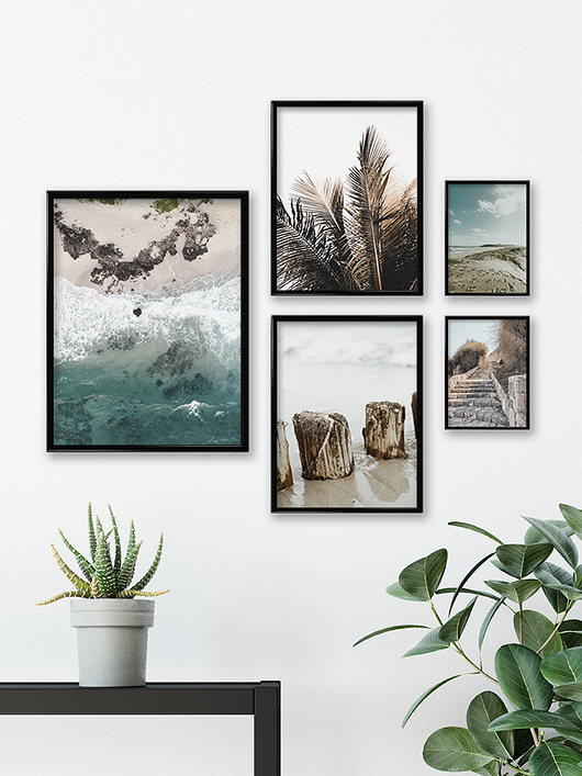 Plakat Mala galeria - Morze Bury Lis