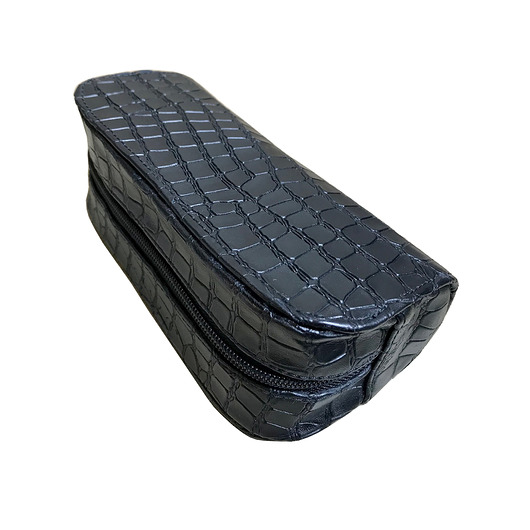 etui na okulary Etui na okulary czarny krokodyl