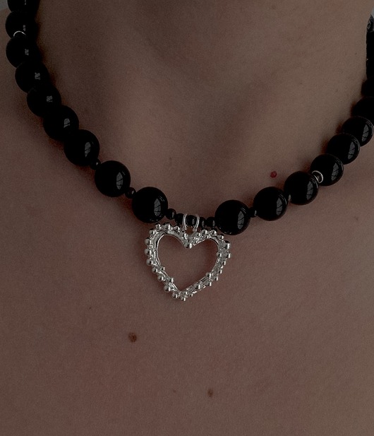 srebrne naszyjniki Naszyjnik Otulenie Serce