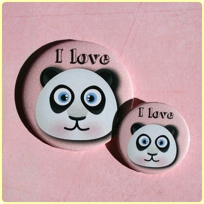 I LOVE PANDA le petit point