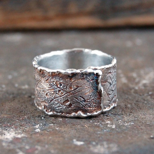 biżuteria męska Srebro ... obrączka unisex