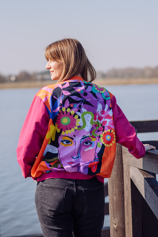 bluza bez kaptura damska Bomberka Women Aida