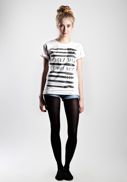 T-shirt NOBODY SAID IT WAS EASY deleted_12136308